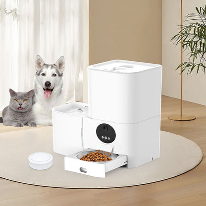 Smart Wifi Food And Water Two-in-one Electric Pet Feeder