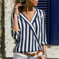 Striped Blouse For Women