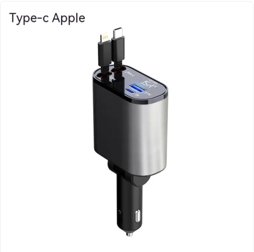 Digital Display USB Charging Cigarette Lighter Adapter