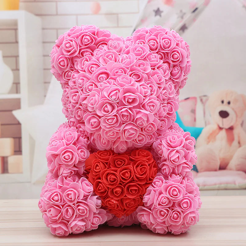 Rose Bear Gift