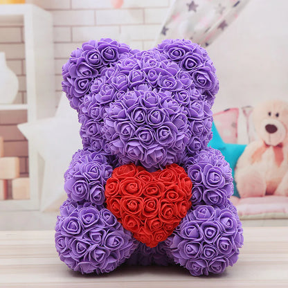 Rose Bear Gift