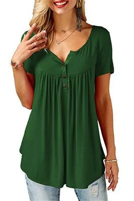 Women Summer V Neck