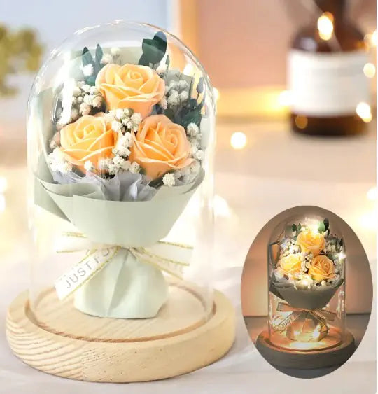 Bouquet Glass Cover