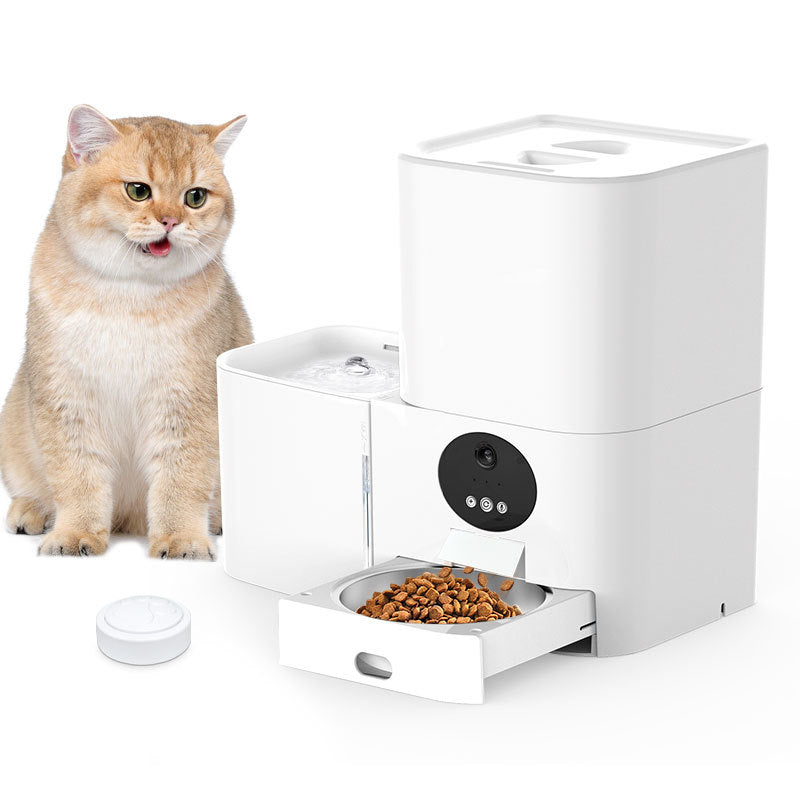 Smart Wifi Food And Water Two-in-one Electric Pet Feeder