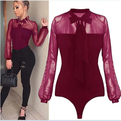 Summer Long Sleeve Bodysuit