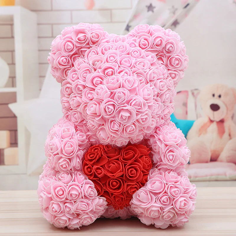 Rose Bear Gift